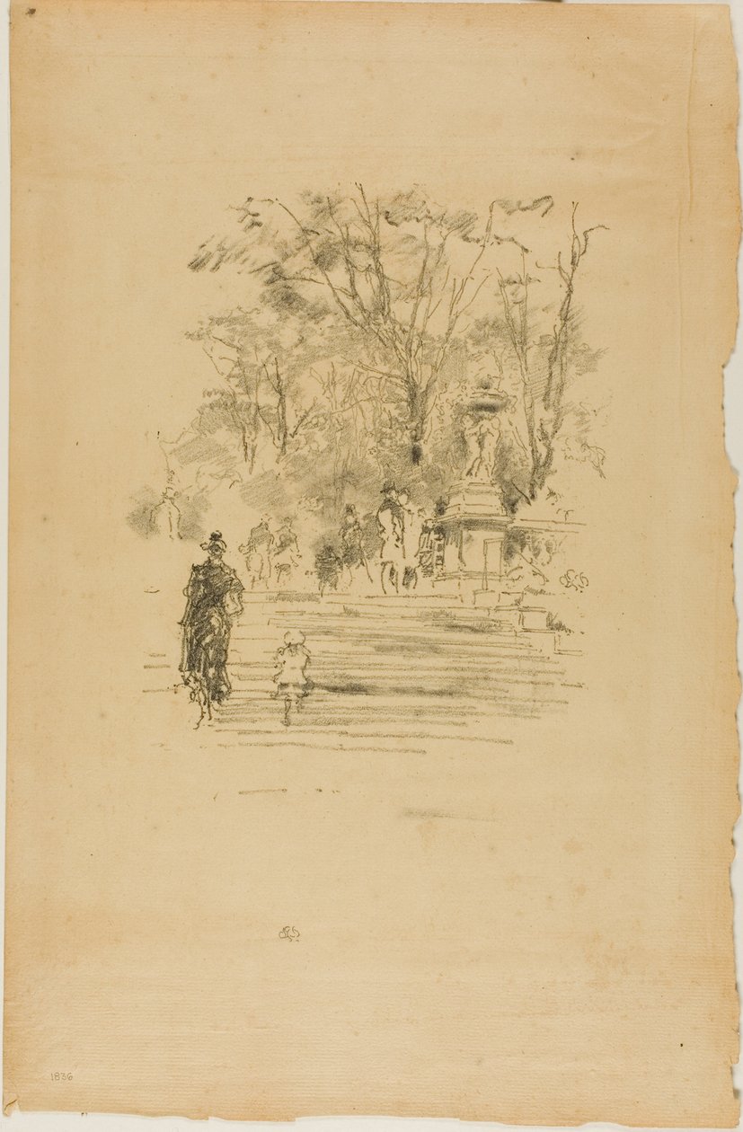 The Steps, Luxemburg alkotó: James Abbott McNeill Whistler