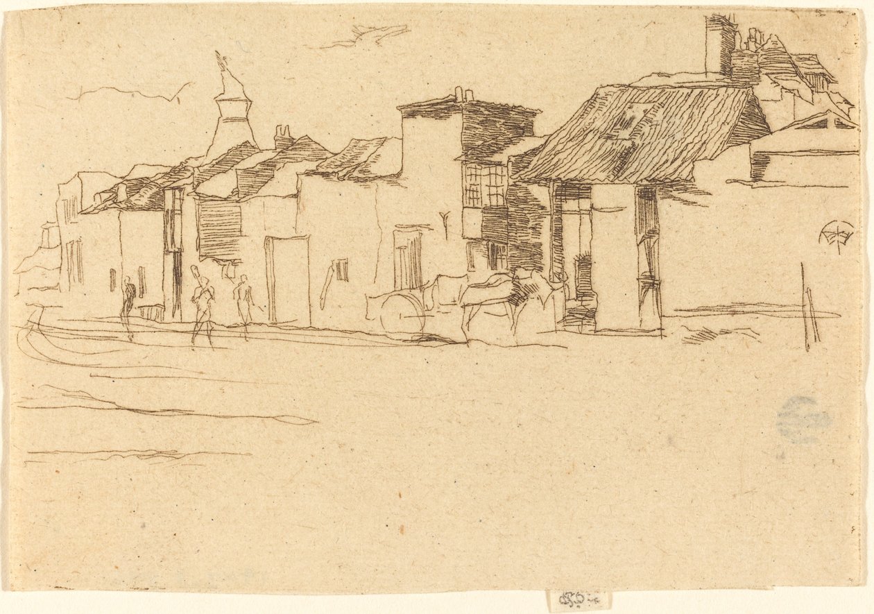 A hattyú, Chelsea alkotó: James Abbott McNeill Whistler