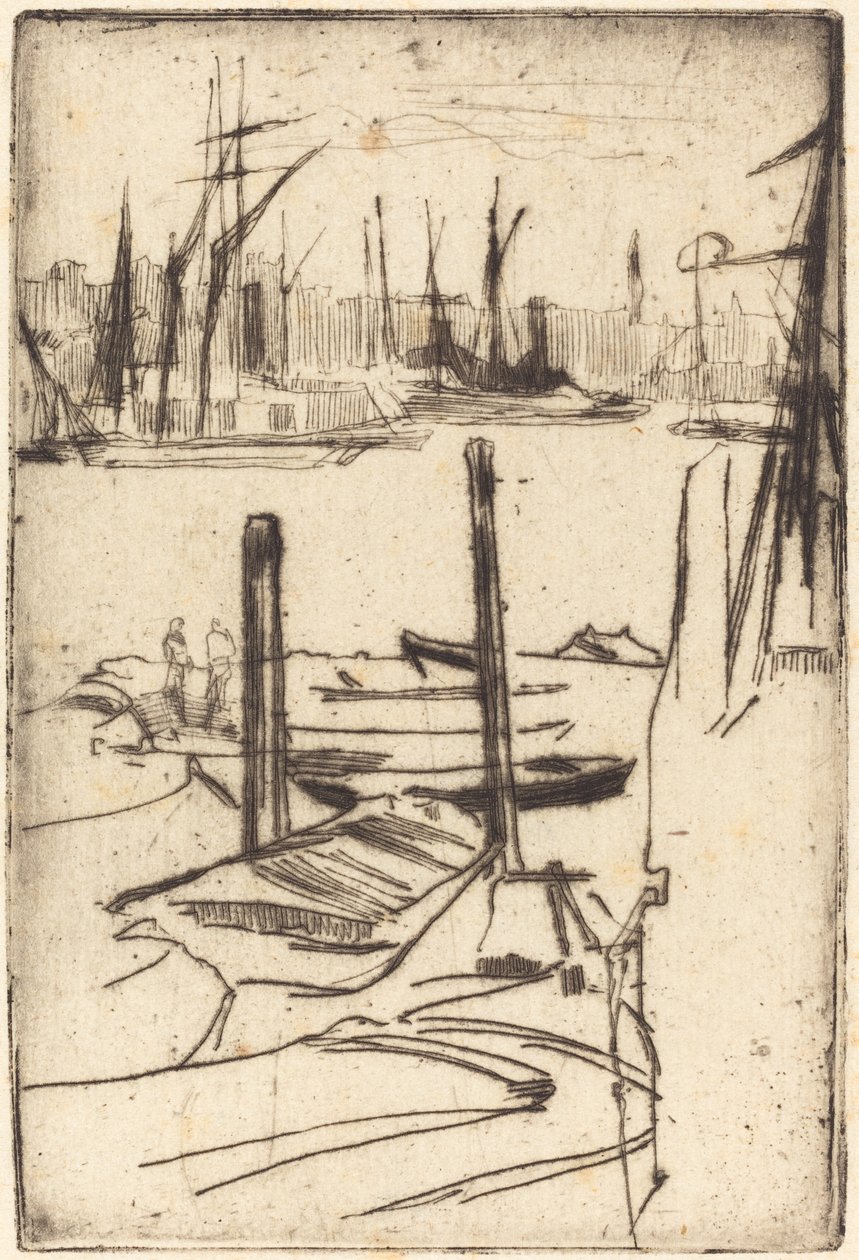 Az apró medence alkotó: James Abbott McNeill Whistler
