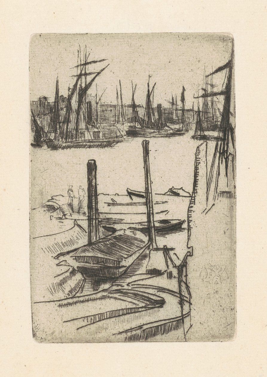 Az apró medence alkotó: James Abbott McNeill Whistler