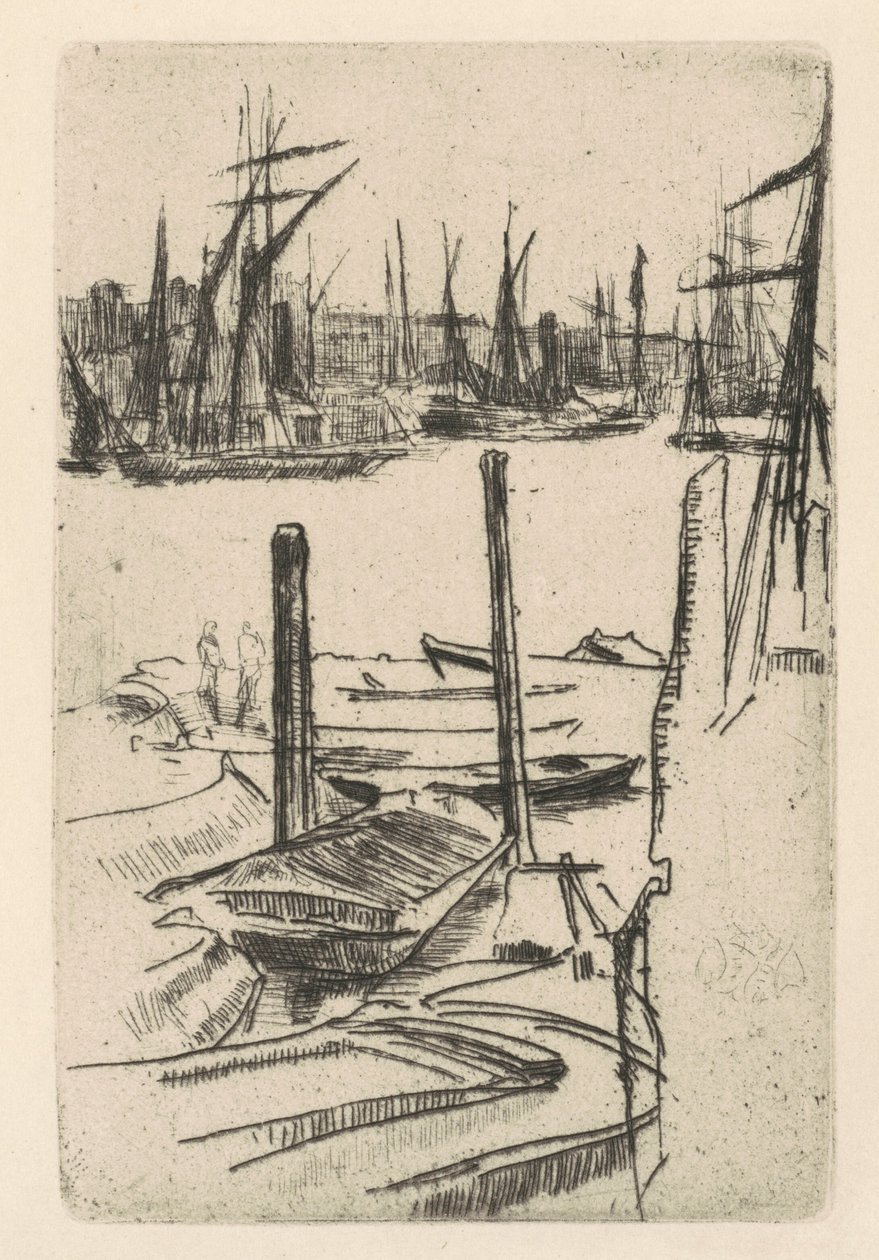 Az apró medence alkotó: James Abbott McNeill Whistler