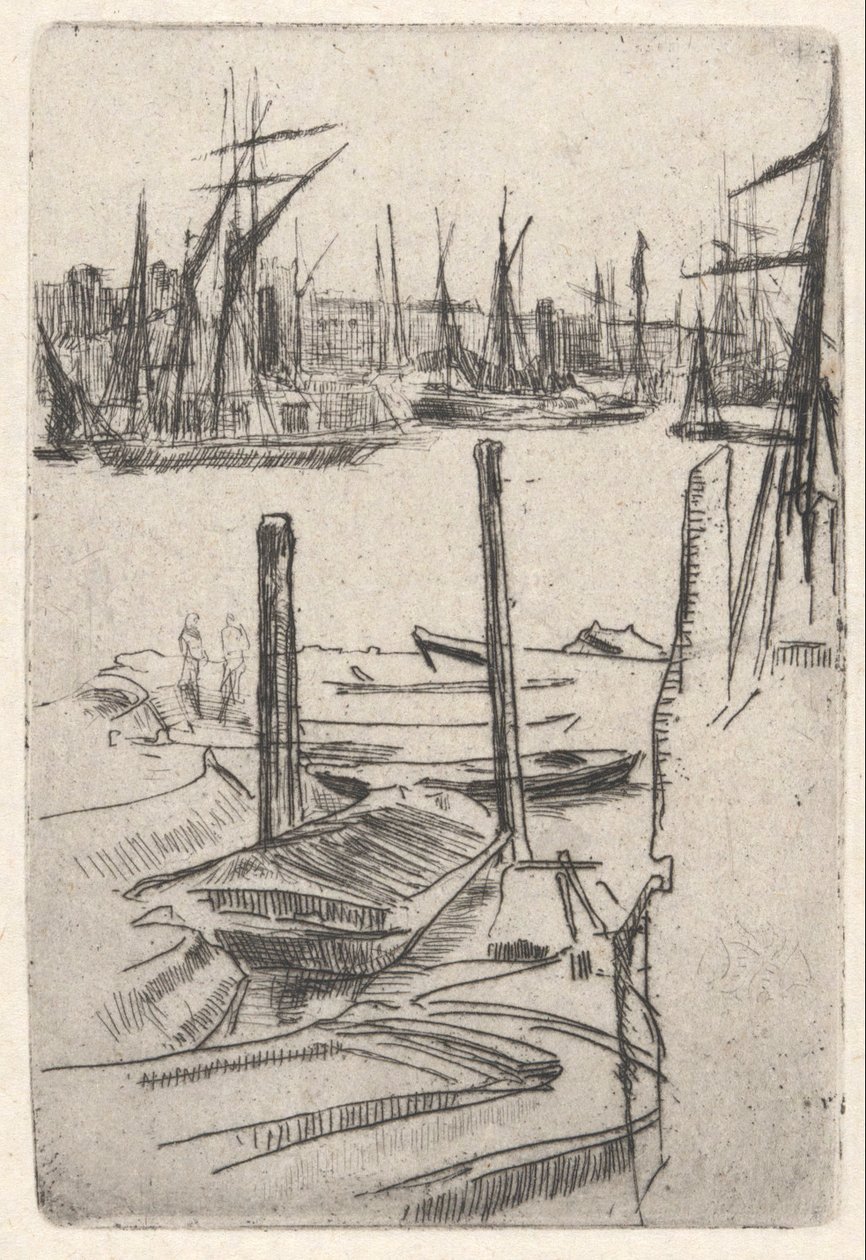 Az apró medence alkotó: James Abbott McNeill Whistler