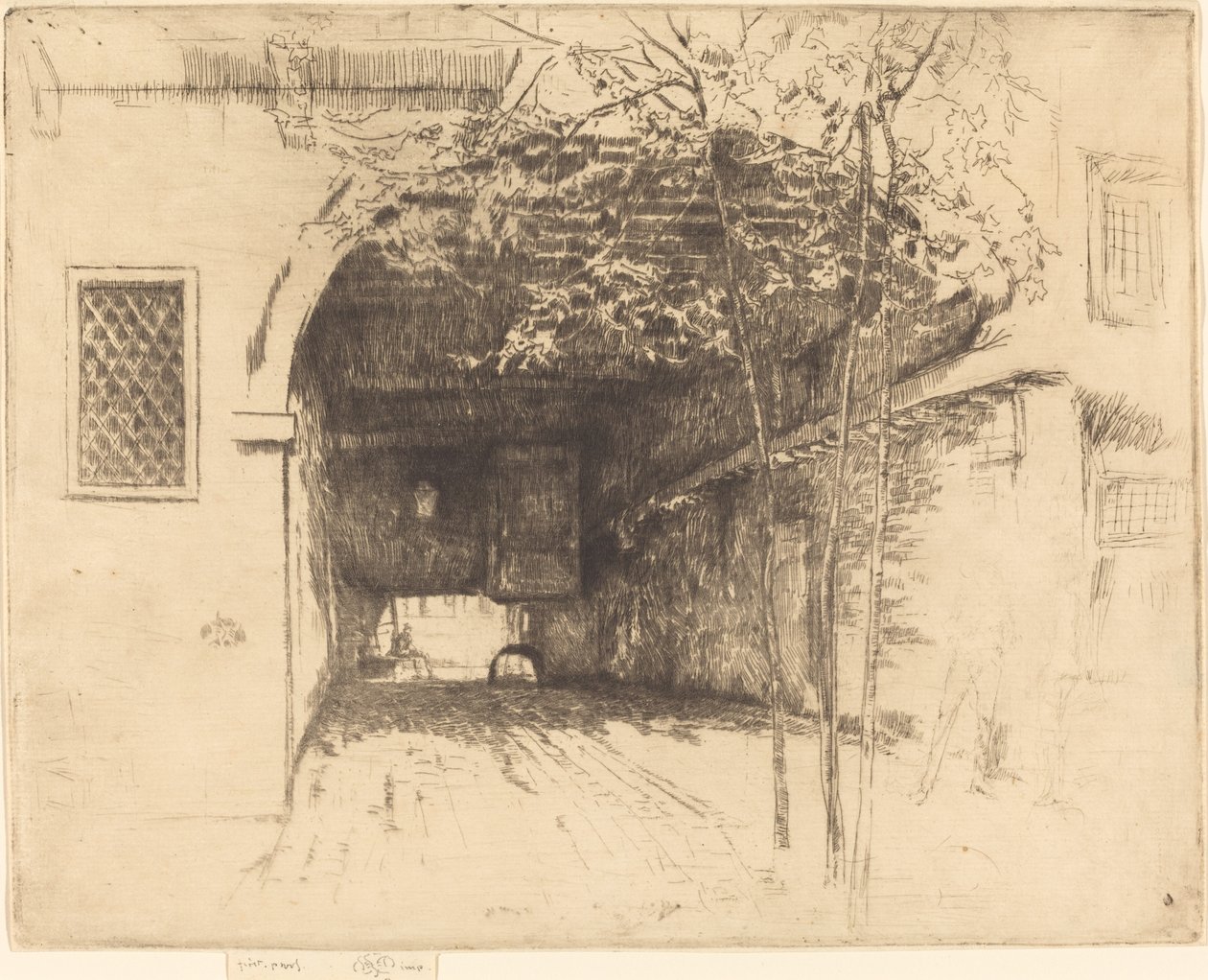 A komp, No.I alkotó: James Abbott McNeill Whistler