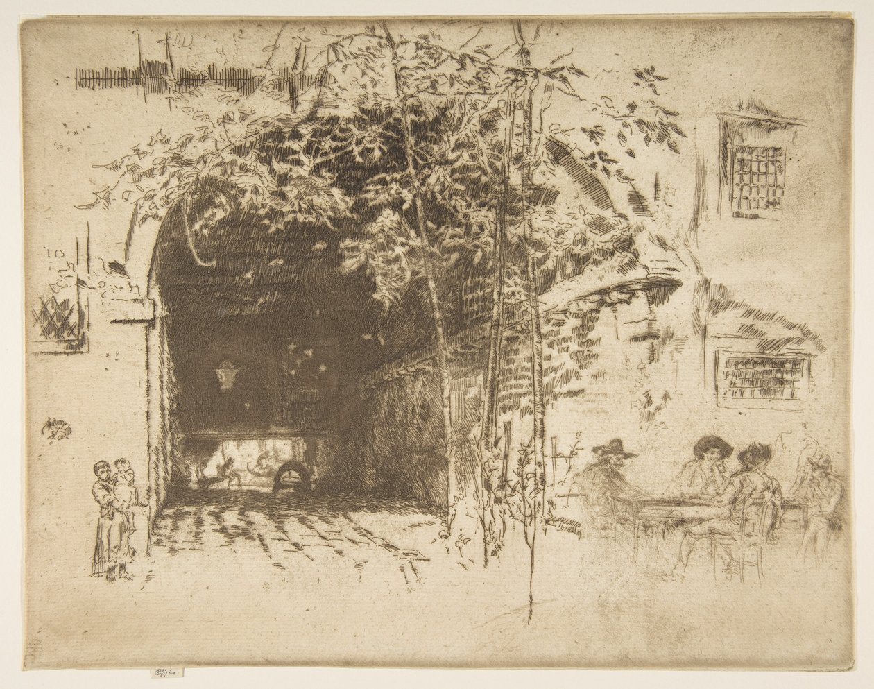 A Traghetto, 2. szám alkotó: James McNeill Whistler