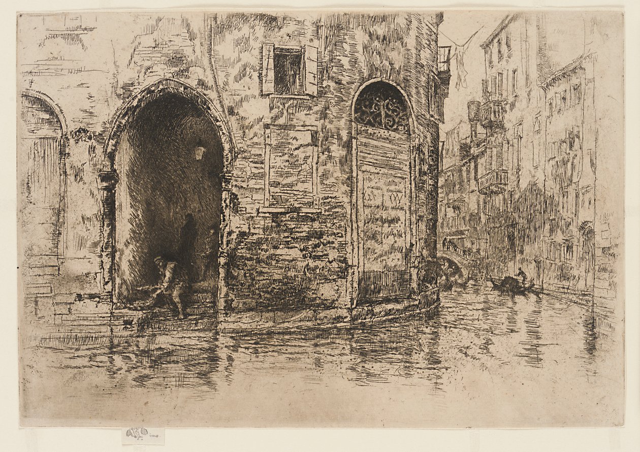 A két ajtó alkotó: James Abbott McNeill Whistler