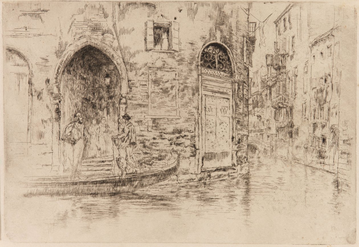 A két ajtó alkotó: James Abbott McNeill Whistler