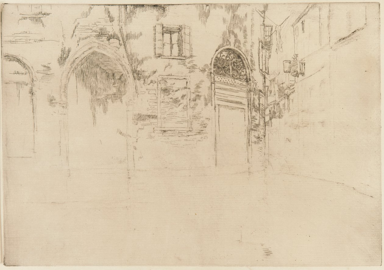A két ajtó alkotó: James Abbott McNeill Whistler