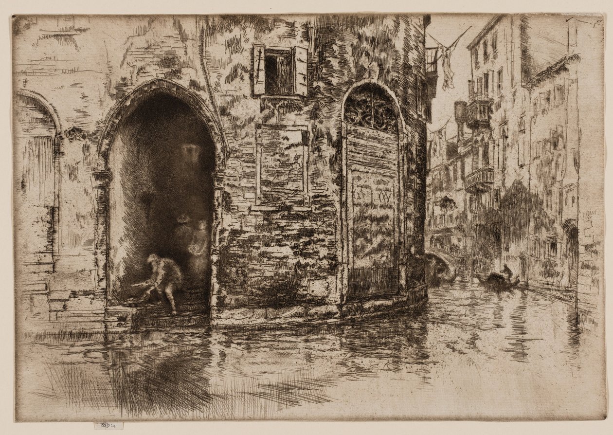 A két ajtó alkotó: James Abbott McNeill Whistler