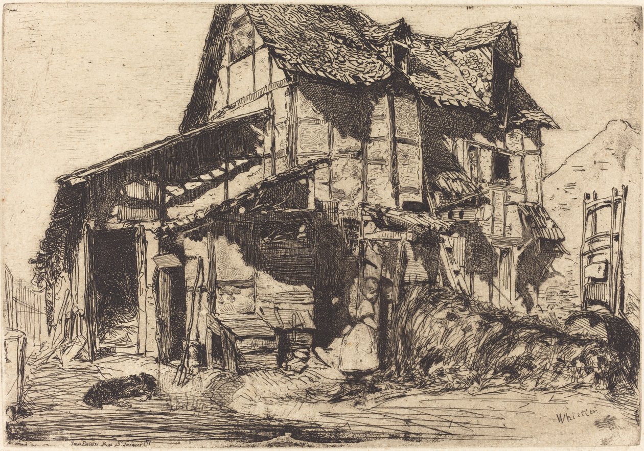 A nem biztonságos bérház alkotó: James Abbott McNeill Whistler