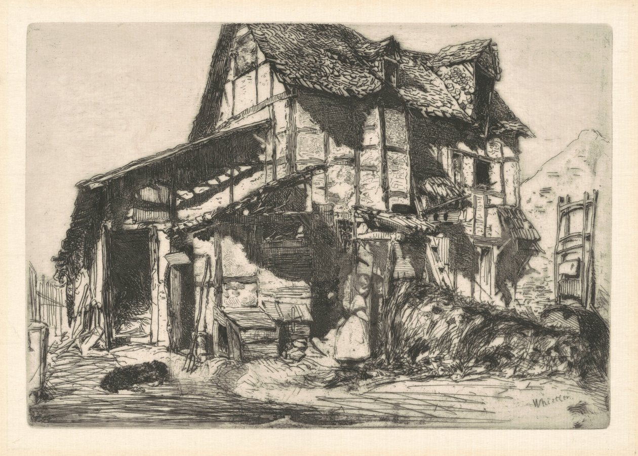 A nem biztonságos bérház alkotó: James Abbott McNeill Whistler