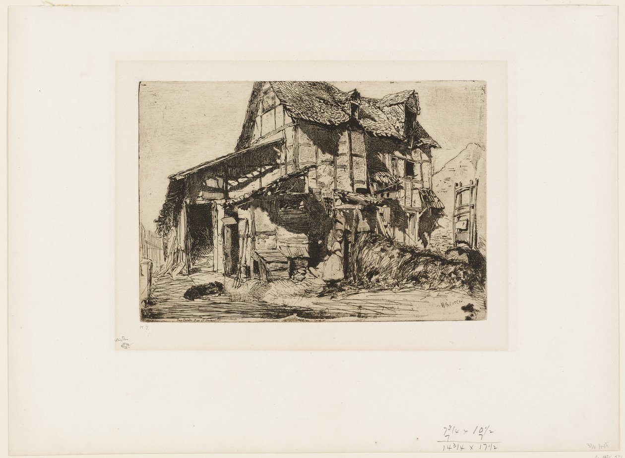 A nem biztonságos bérház alkotó: James Abbott McNeill Whistler