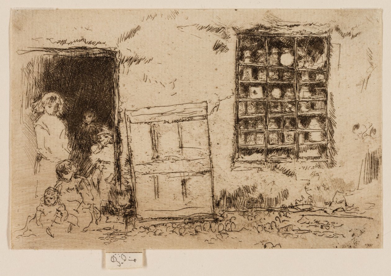 A falu édességboltja alkotó: James Abbott McNeill Whistler