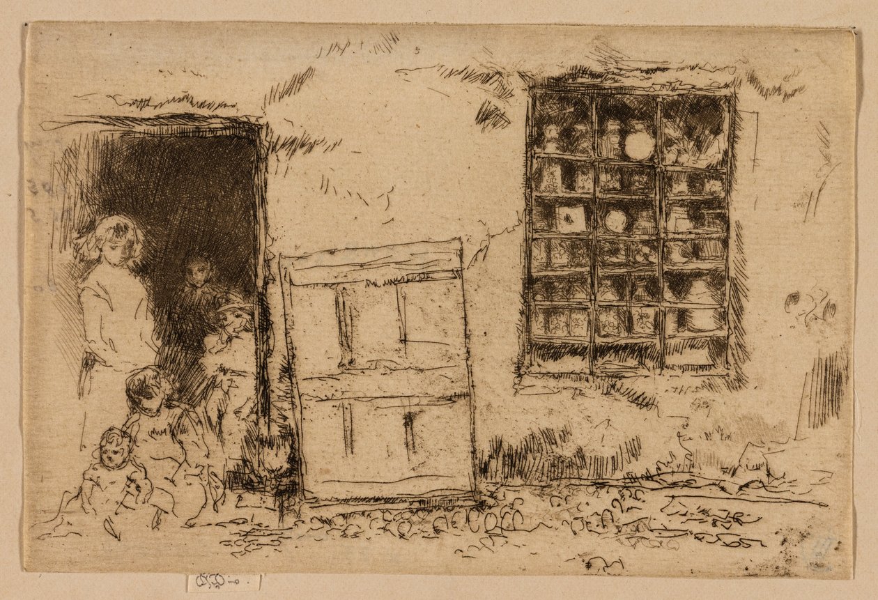 A falu édességboltja alkotó: James Abbott McNeill Whistler