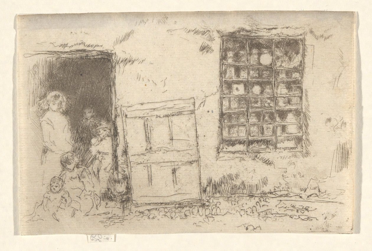 A falu édességboltja alkotó: James Abbott McNeill Whistler