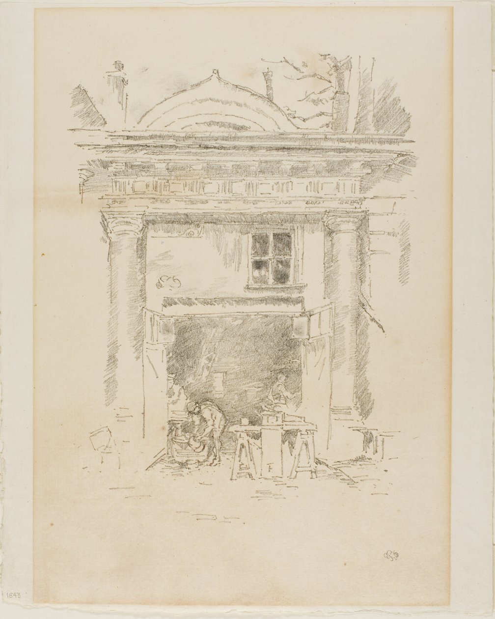 The Whitesmiths, Impasse des Carmélites alkotó: James Abbott McNeill Whistler