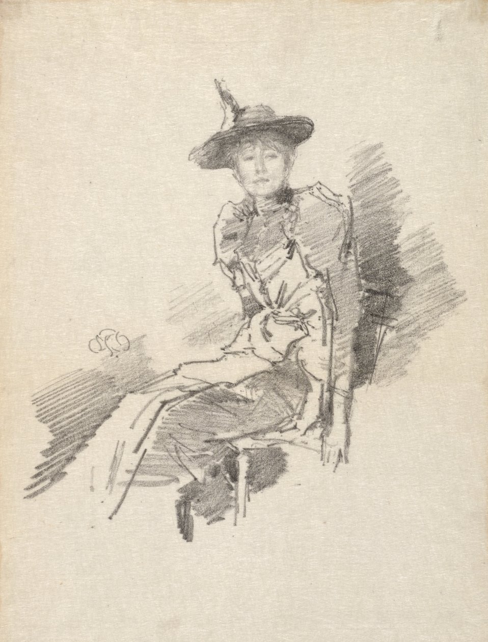 A szárnyas kalap alkotó: James McNeill Whistler