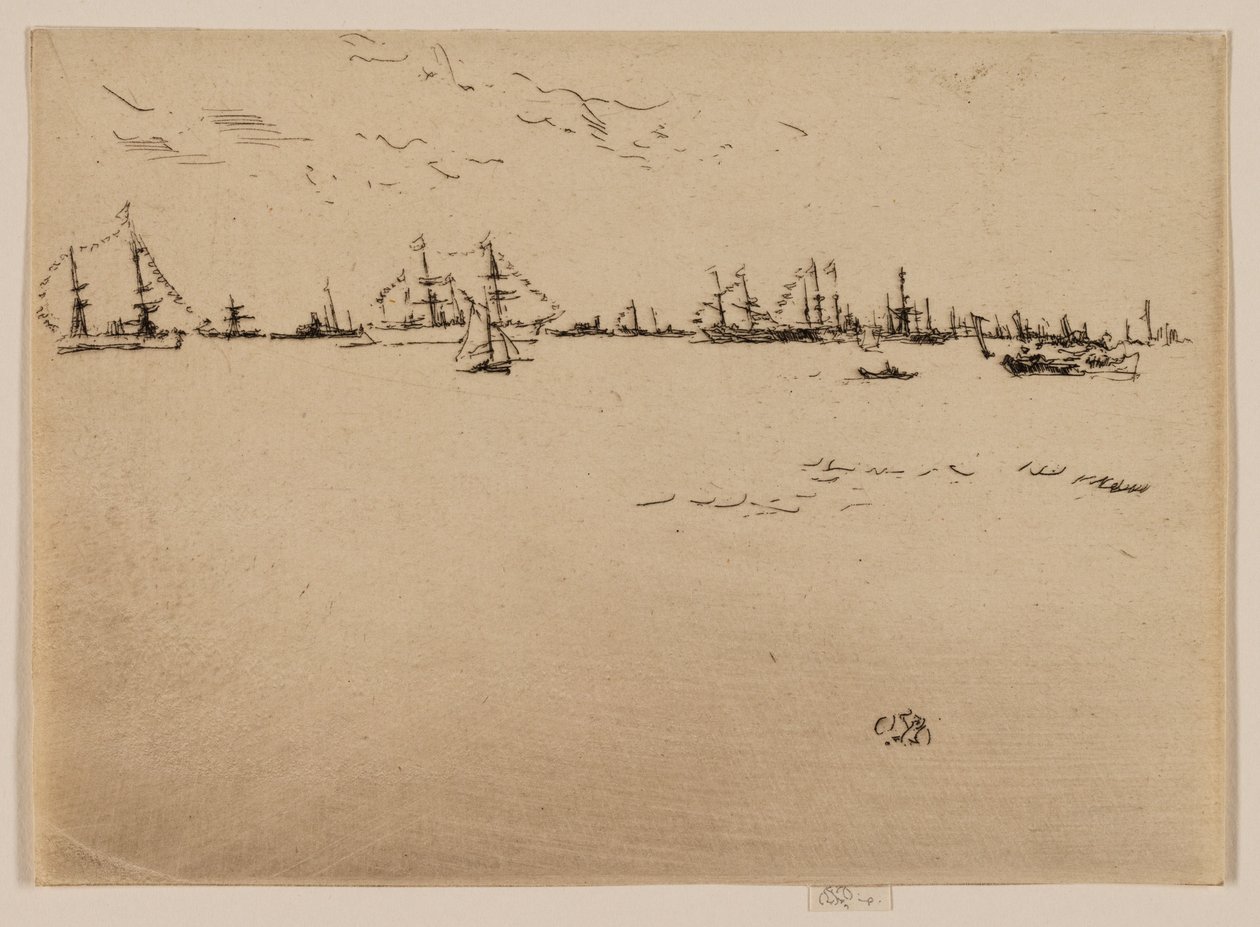 Csapathajók alkotó: James Abbott McNeill Whistler