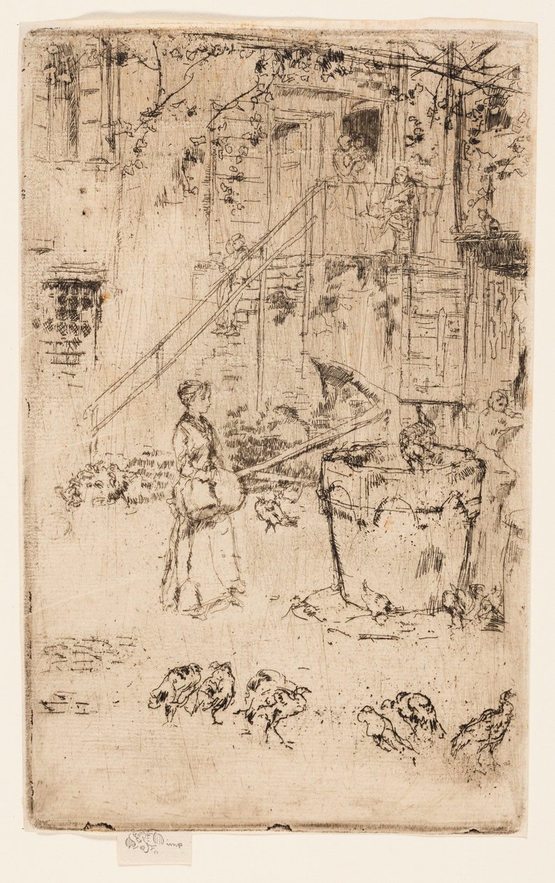 Pulykák alkotó: James Abbott McNeill Whistler