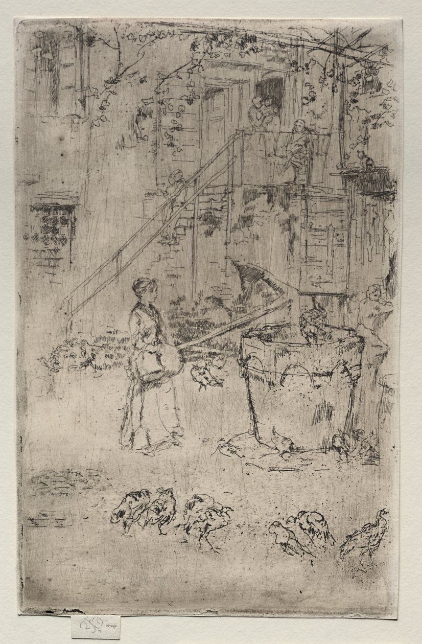 Pulykák alkotó: James McNeill Whistler