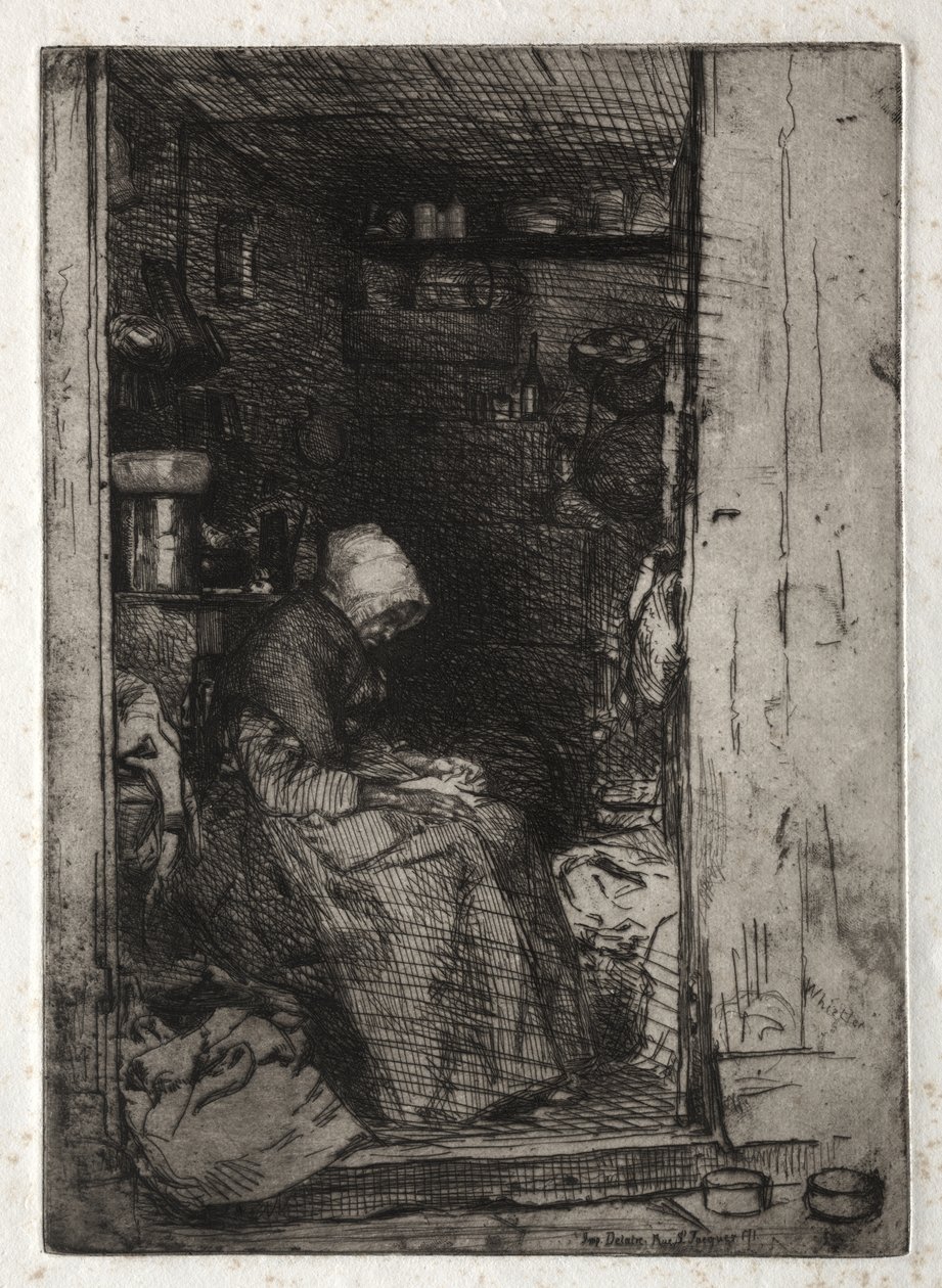 Tizenkét természetrajz:  A rongyok őrzése alkotó: James McNeill Whistler
