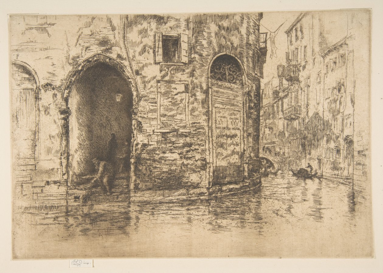 Két ajtó alkotó: James McNeill Whistler