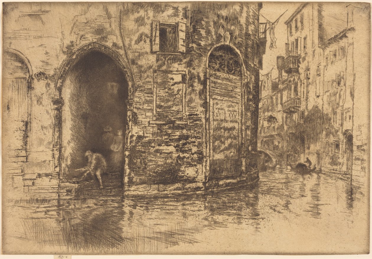 Két ajtó alkotó: James McNeill Whistler