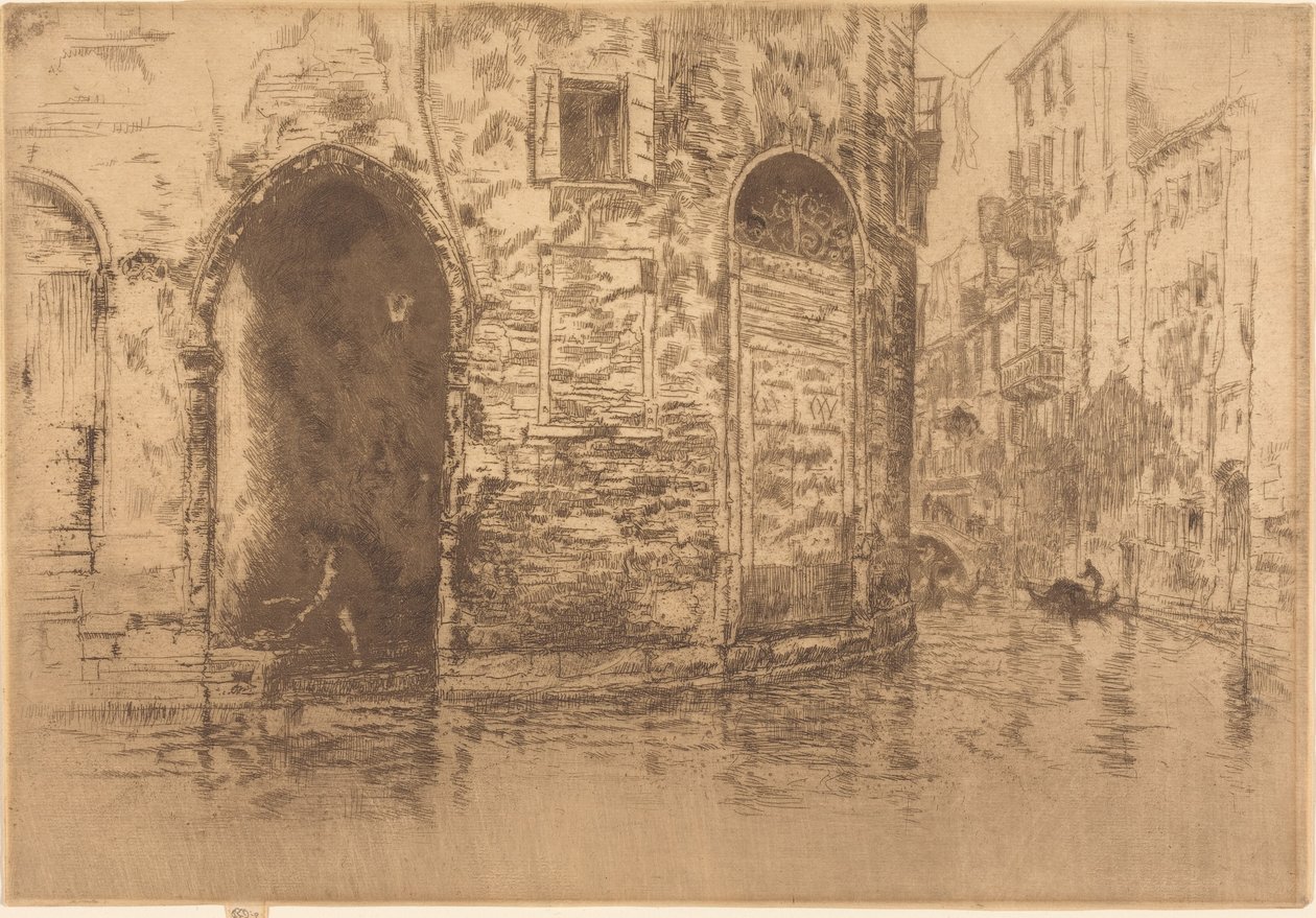 Két ajtónyílás alkotó: James McNeill Whistler