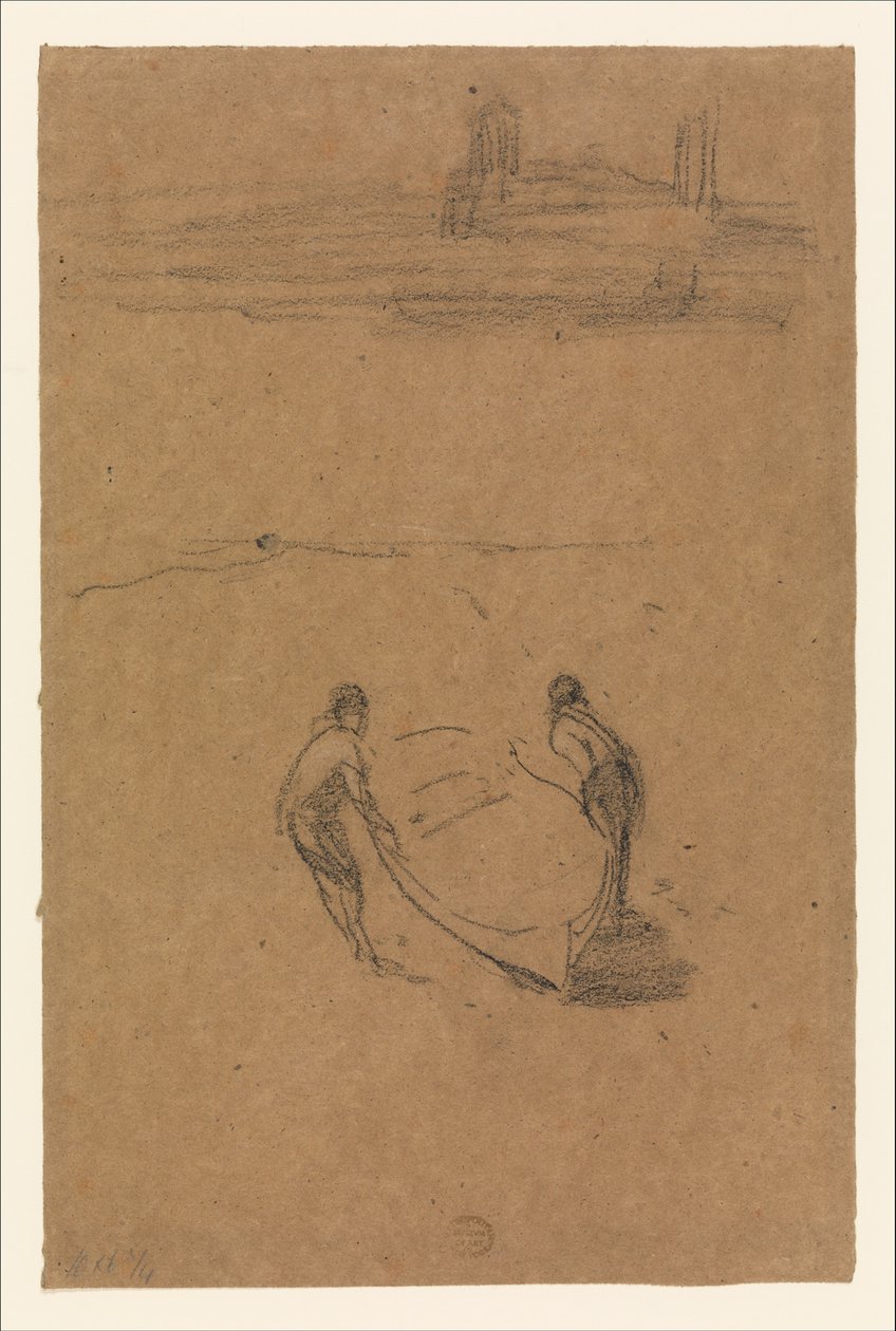 Zwei Männer und ein Boot alkotó: James McNeill Whistler
