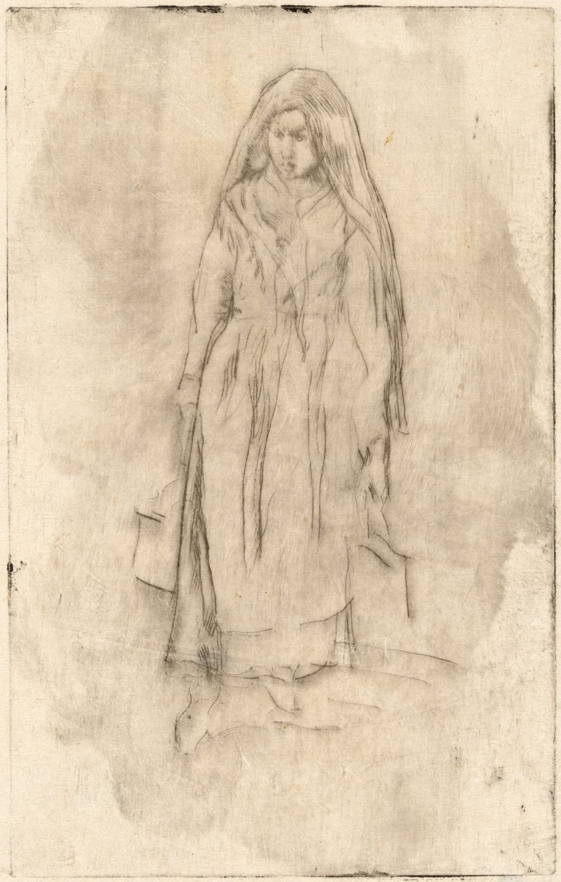 Velencei vízszállító alkotó: James Abbott McNeill Whistler
