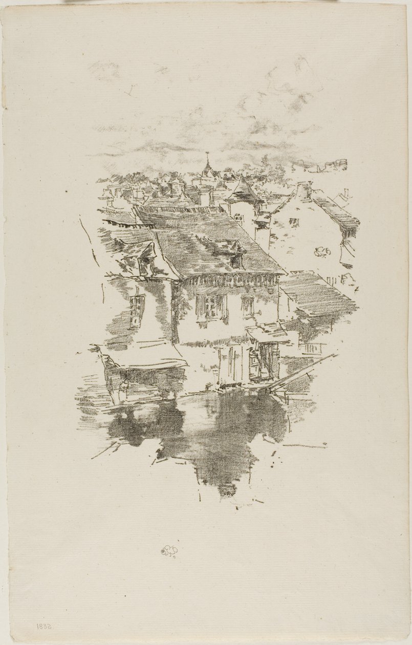 Vitré: A csatorna alkotó: James Abbott McNeill Whistler