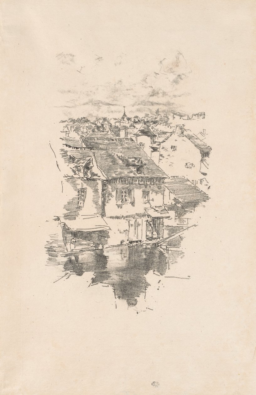Vitré: A csatorna alkotó: James McNeill Whistler