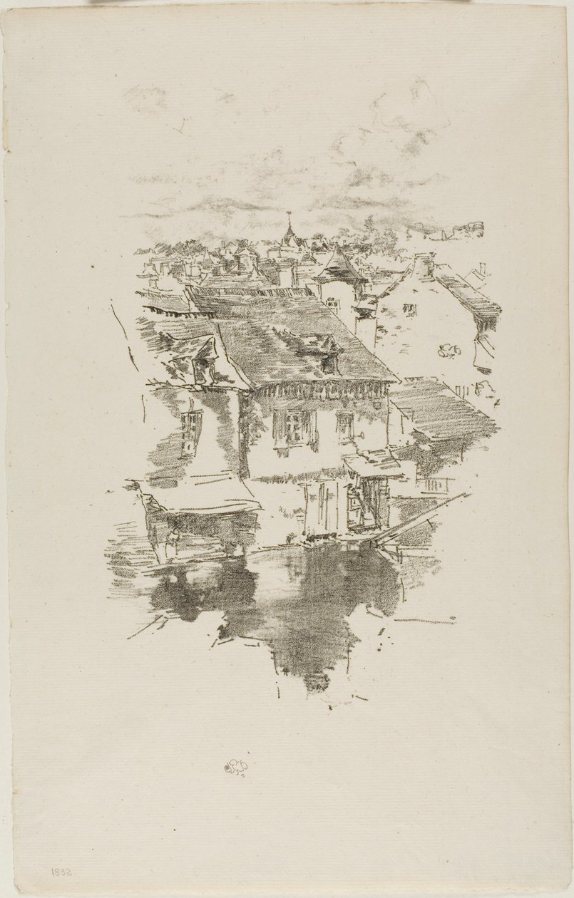 Vitré: A csatorna alkotó: James McNeill Whistler