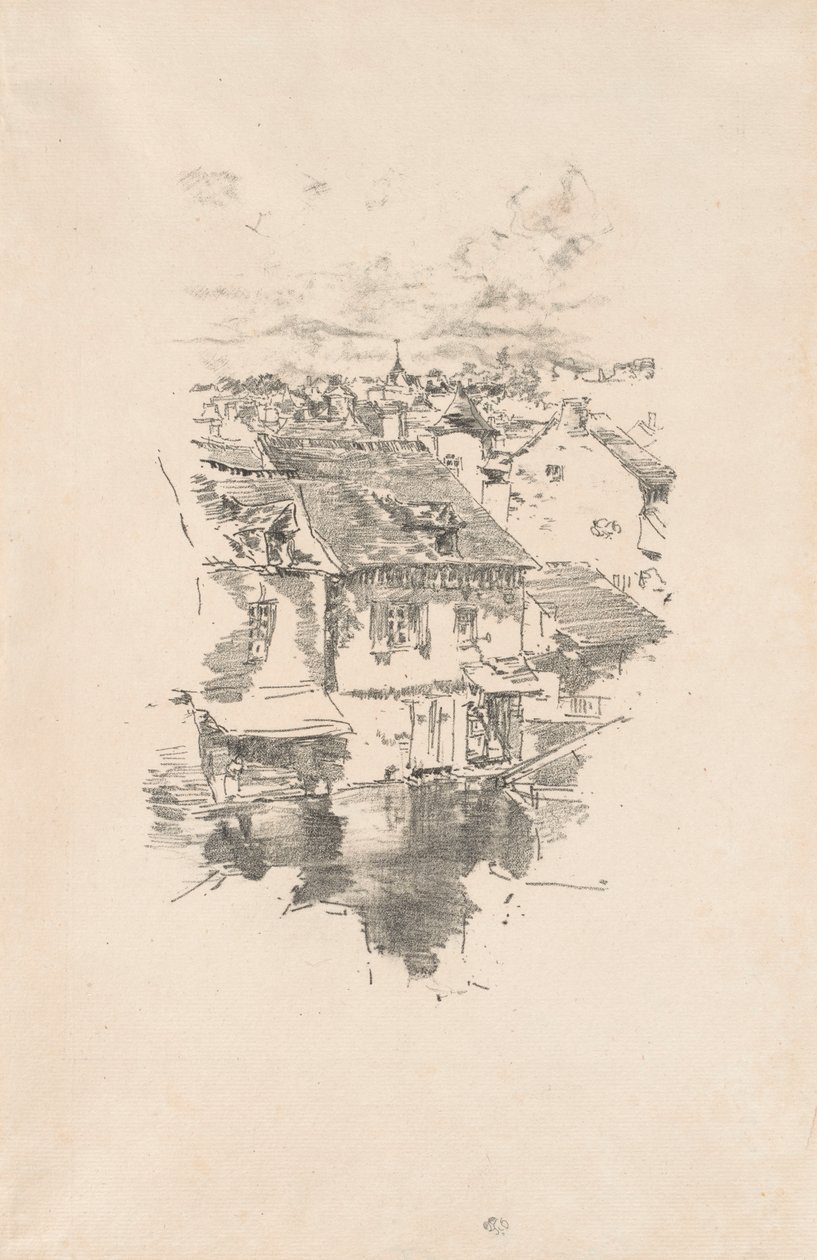 Vitré: A csatorna alkotó: James McNeill Whistler