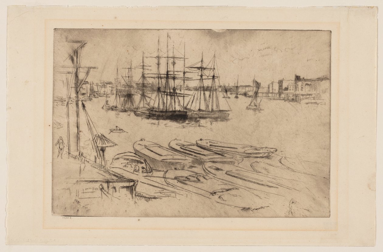 Wapping – A medence alkotó: James Abbott McNeill Whistler