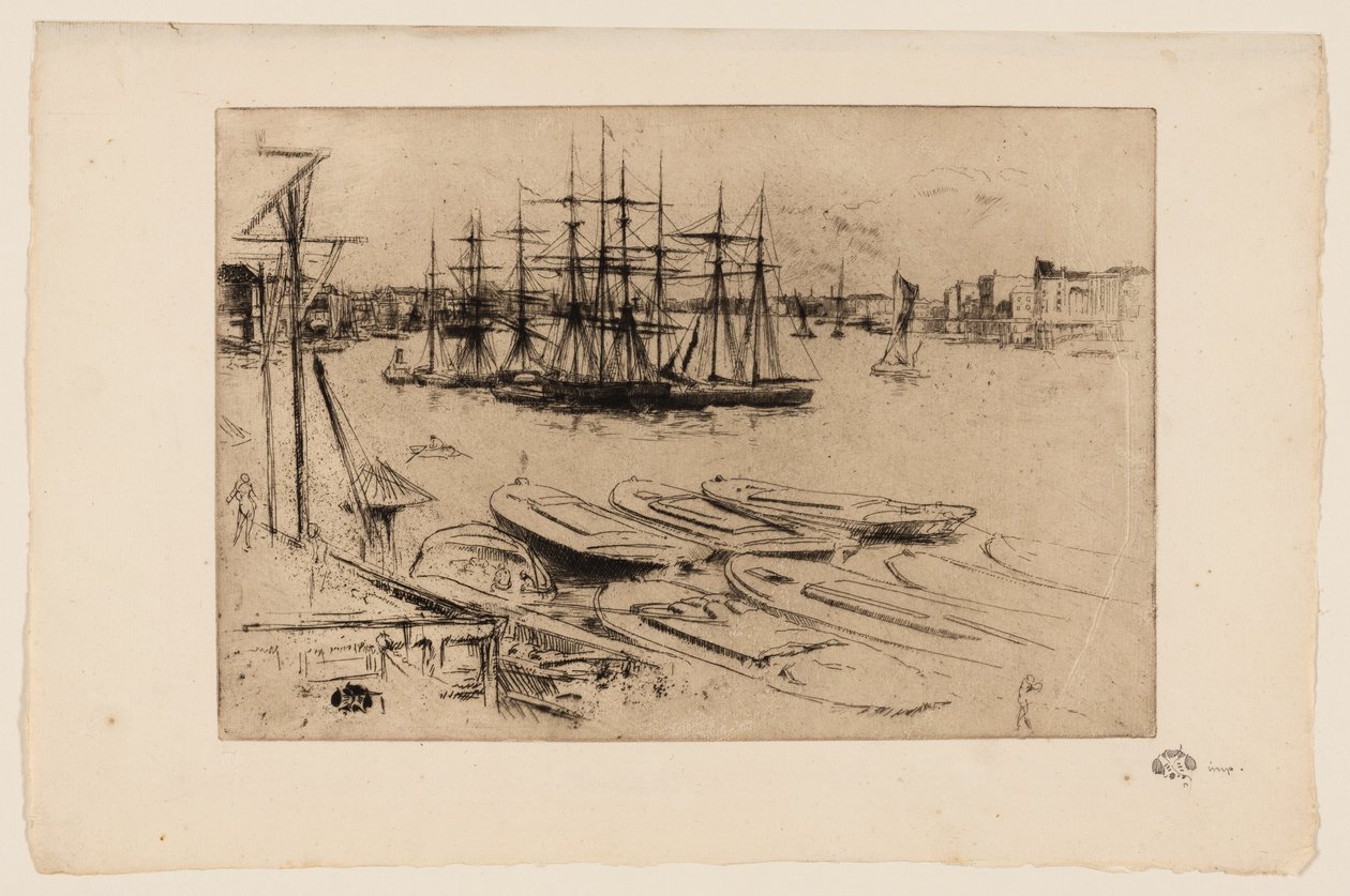 Wapping – A medence alkotó: James Abbott McNeill Whistler