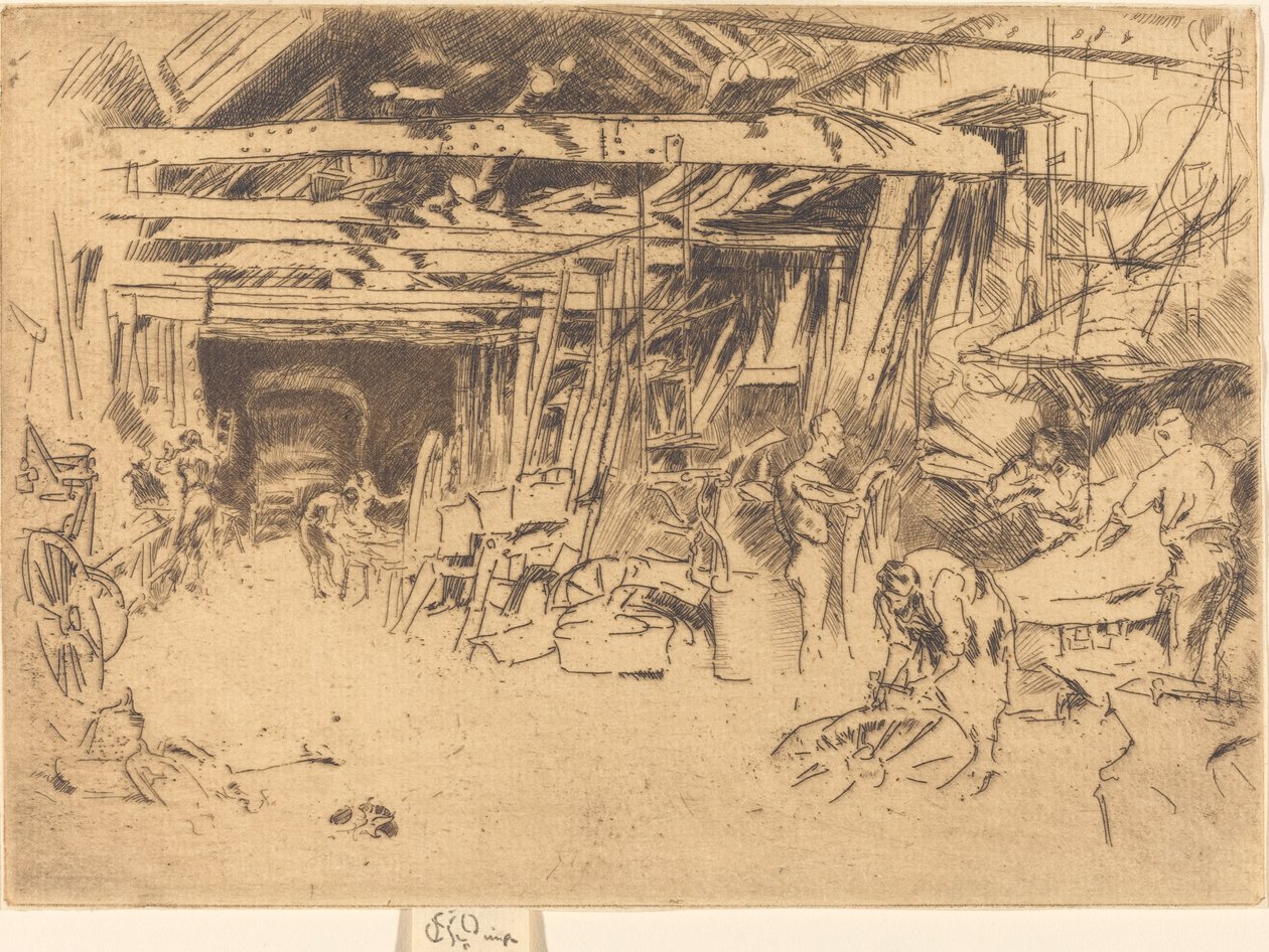 Bognár alkotó: James Abbott McNeill Whistler