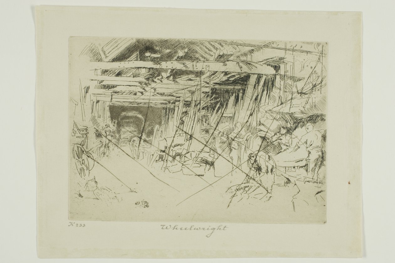Bognár alkotó: James Abbott McNeill Whistler