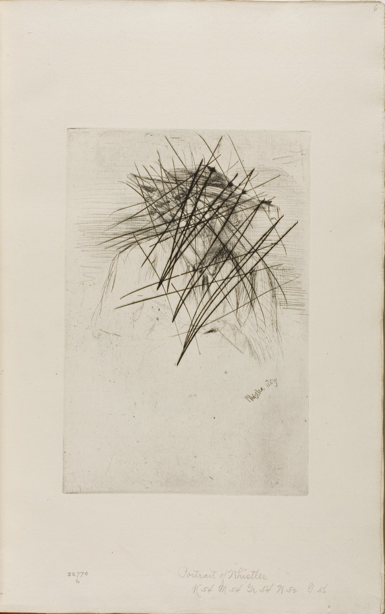 Whistler kalappal alkotó: James Abbott McNeill Whistler