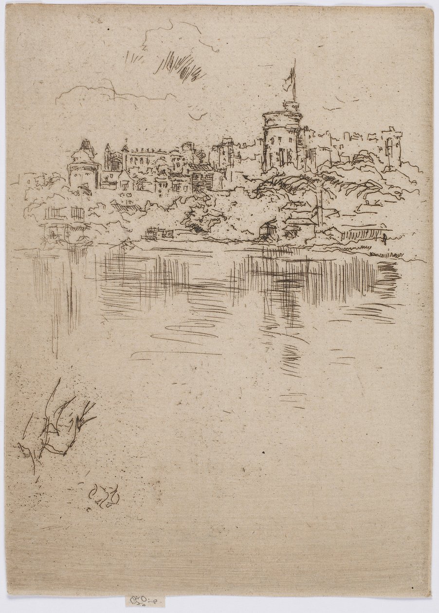 Windsori kastély alkotó: James Abbott McNeill Whistler