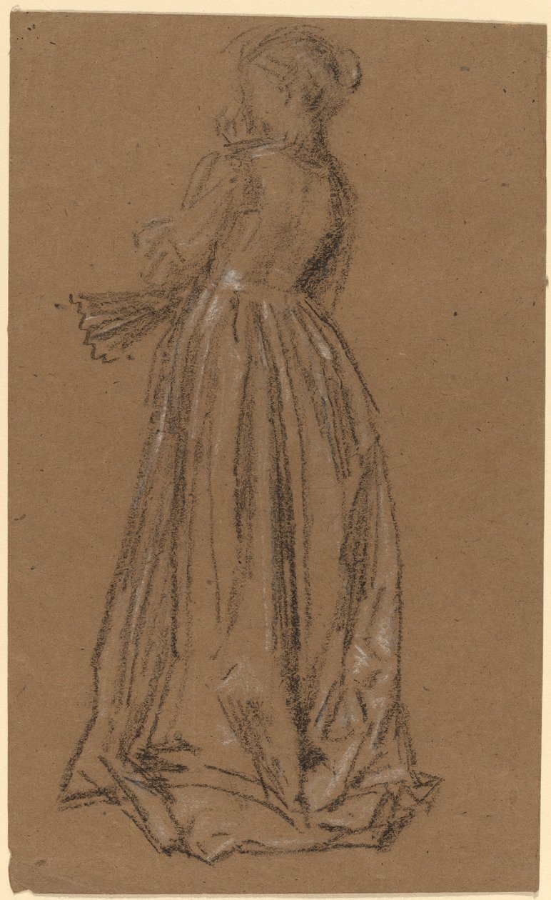 Nő ventilátorral alkotó: James Abbott McNeill Whistler