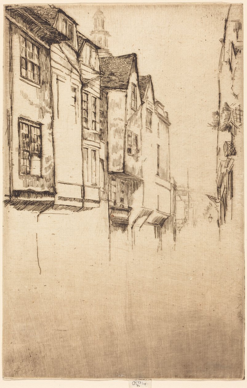 Wych Street alkotó: James McNeill Whistler