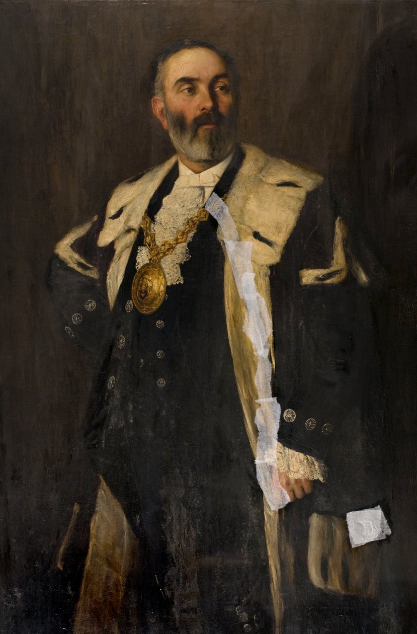 Hugh Ballingall prépost (1840-1910) alkotó: James Michael Brown