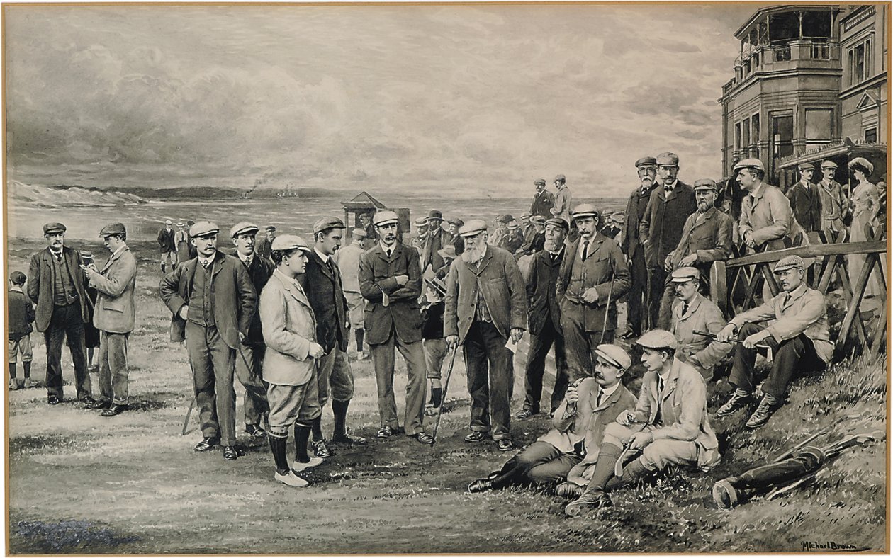 St. Andrews: Túlélő nyílt bajnokság, 1905 alkotó: James Michael Brown