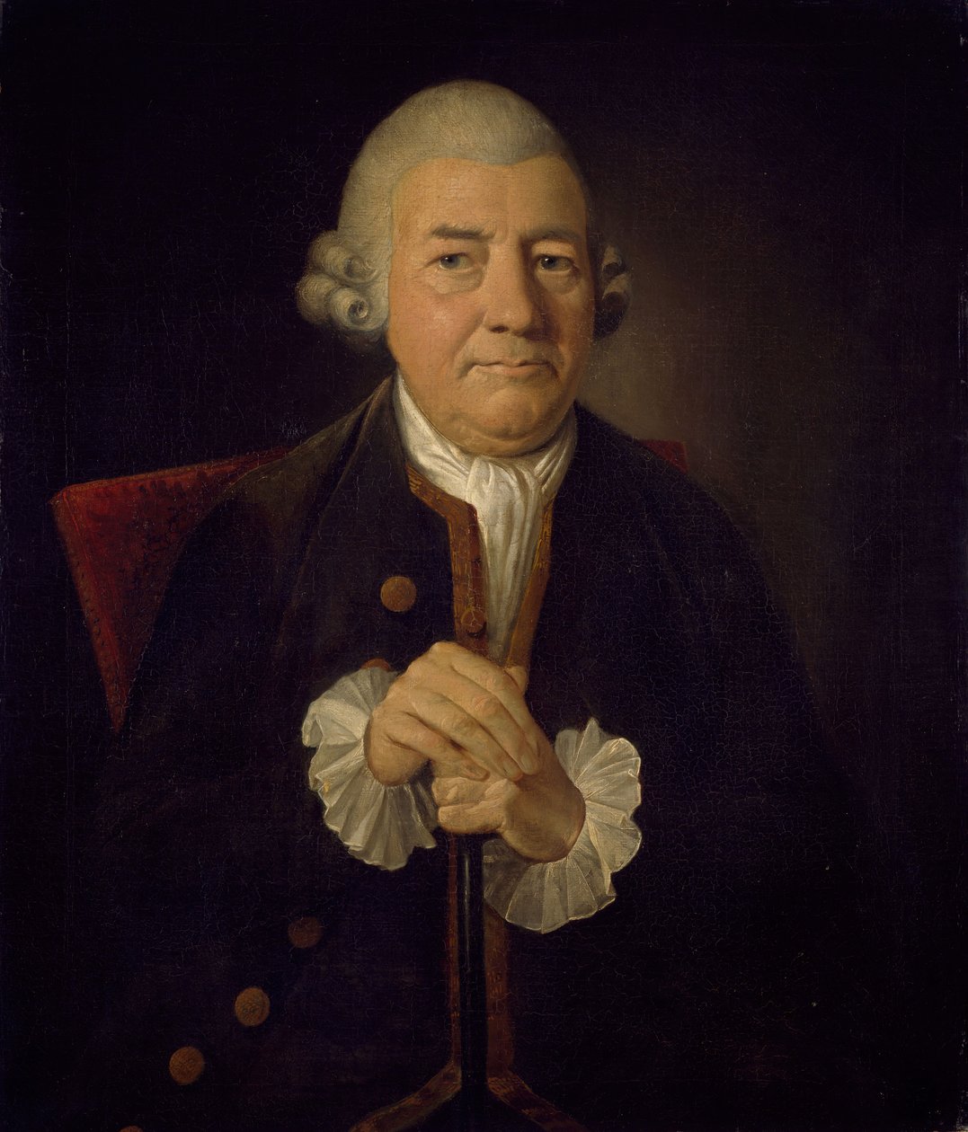 John Baskerville portréja 1706-1775, 1774. alkotó: James Millar