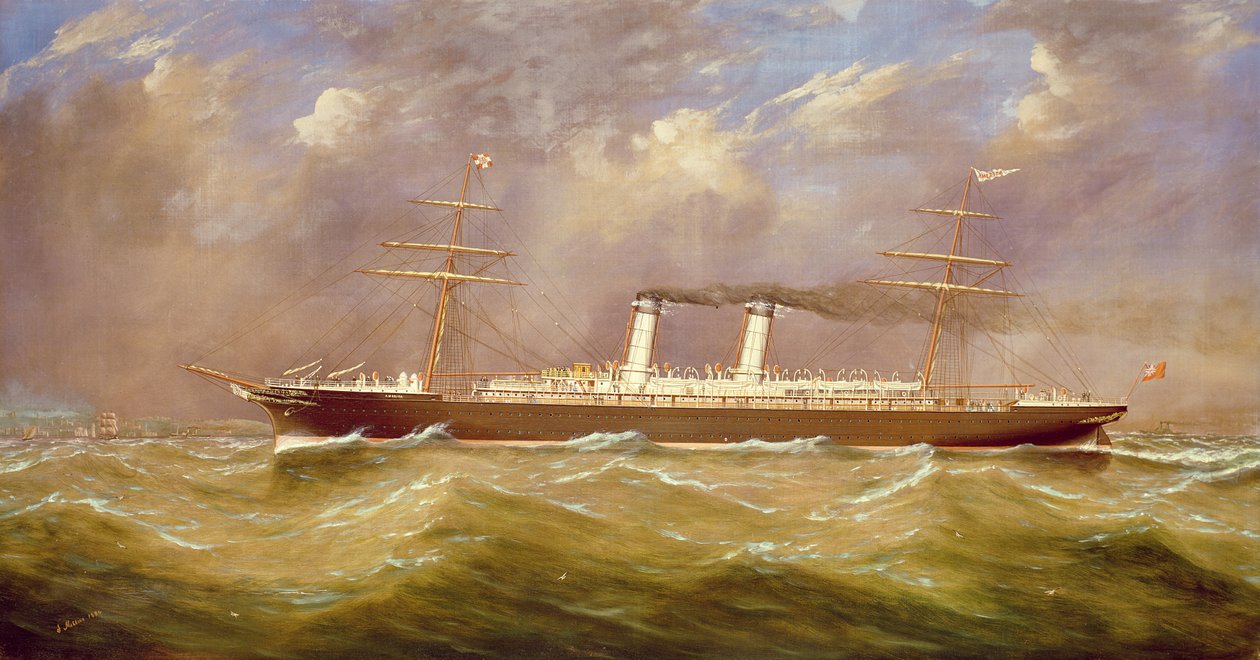 Az S.S. Amerika alkotó: James Miller