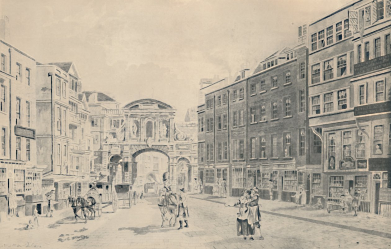 Temple Bartól nyugatra, 1772, 1920 alkotó: James Miller