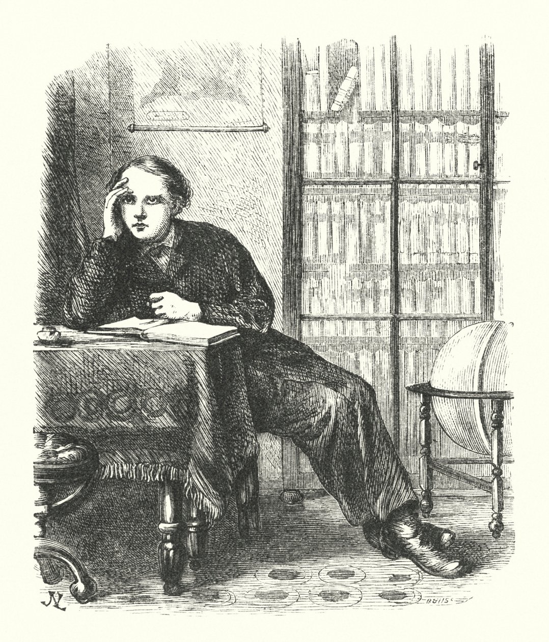A legkedvesebb diák (metszet) alkotó: James N. Lee