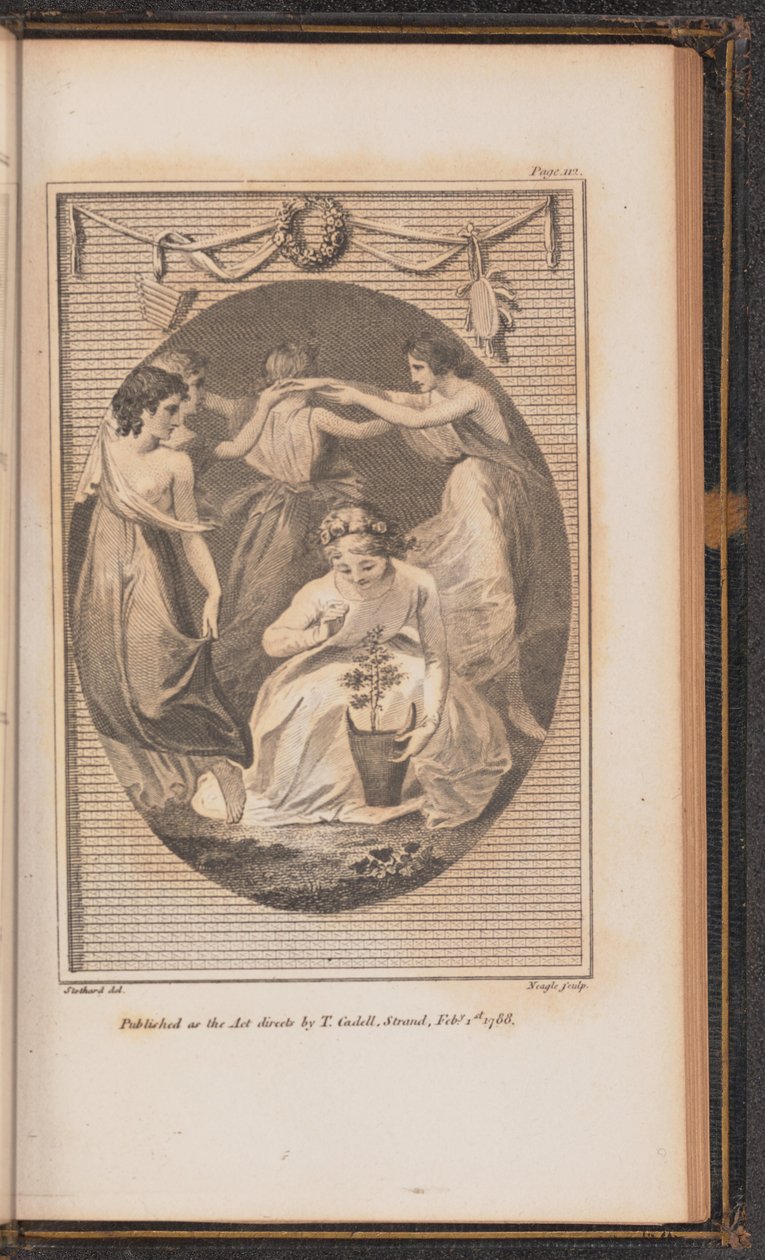Illusztráció az V. énekhez alkotó: James Neagle after Thomas Stothard