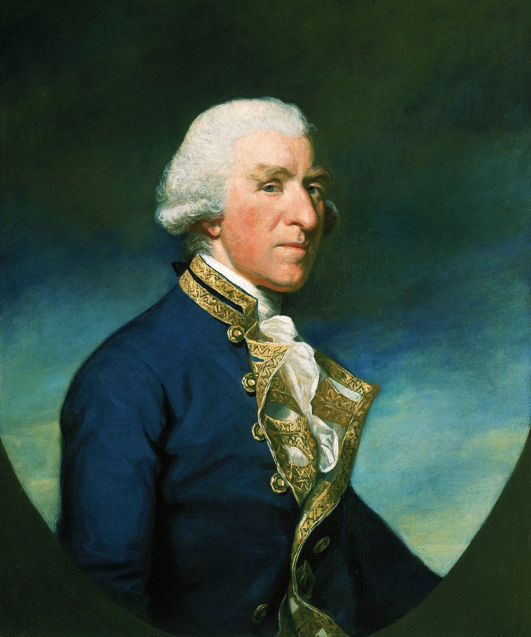 Samuel Hood admirális alkotó: James Northcote