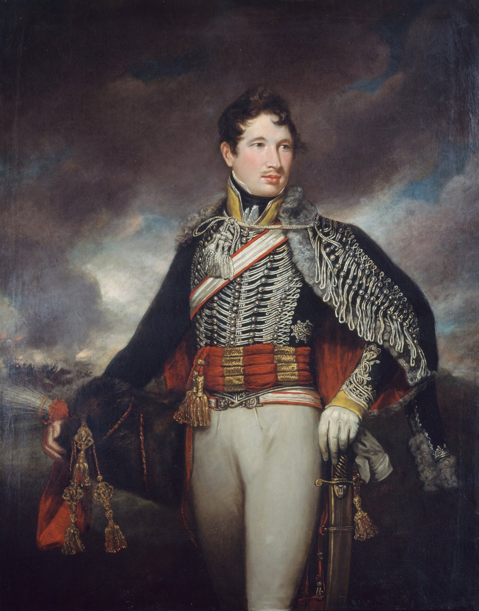 Andrew Finucane hadnagy, 10. könnyű dragonyosok, 1811 alkotó: James Northcote